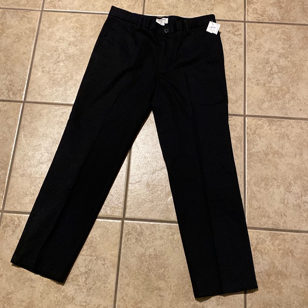 Levi’s Dockers Brand Men’s Classic Straight Black Chinos 34”x30” w/ zip fly